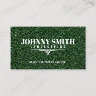 Tarjetas de visita Green Grass