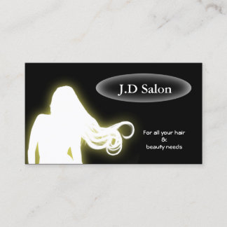 Tarjetas de visita Green Hair Salon