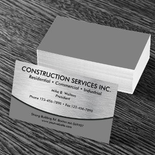 Tarjetas de visita Guay Construction