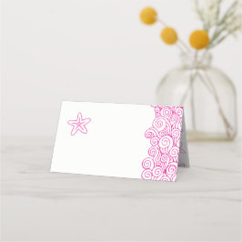 Tarjetas de visita guiadas por olas de Starfish sw