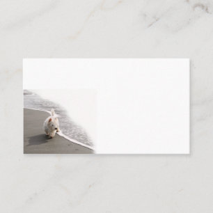 Tarjetas de visita guiadas por Westie Photo Busine