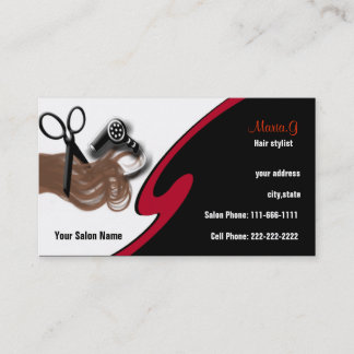 Tarjetas de visita Hair Salon