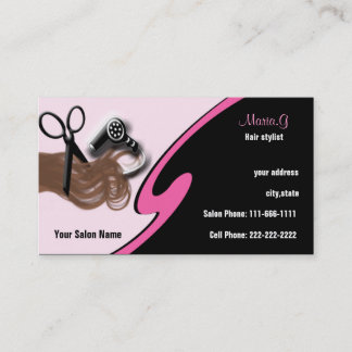 Tarjetas de visita Hair Salon
