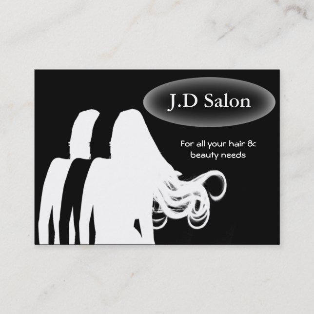 Tarjetas de visita Hair Salon (Anverso)