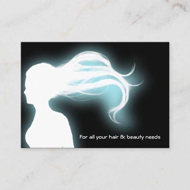 Tarjetas de visita Hair Salon (Anverso)
