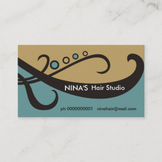 Tarjetas de visita Hairdresser/Hairstylista