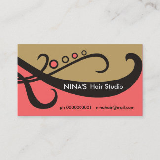 Tarjetas de visita Hairdresser/Hairstylista