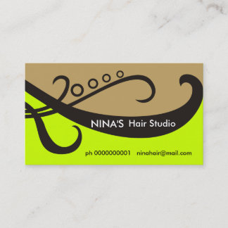 Tarjetas de visita Hairdresser/Hairstylista