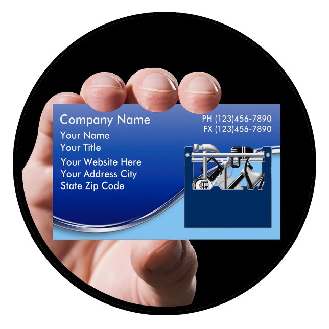 Tarjetas de visita Handyman 3 (Handyman Business Cards )