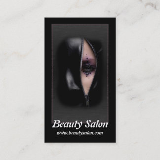 Tarjetas de visita hermosas del salón de belleza