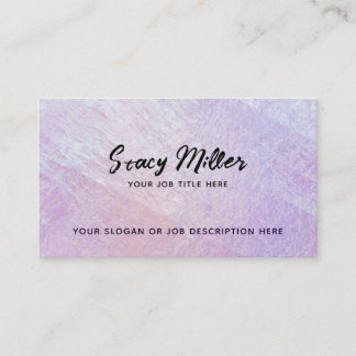 Tarjetas de visita holográficas de personalizable