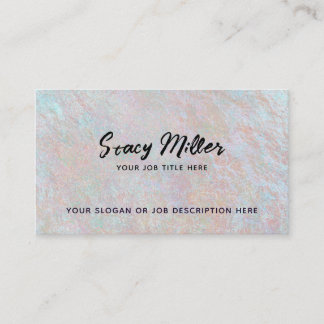 Tarjetas de visita holográficas de personalizable