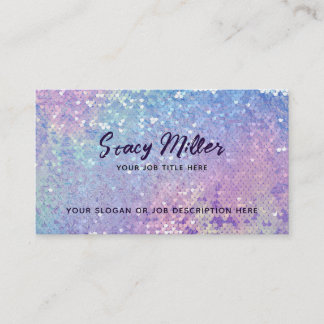 Tarjetas de visita holográficas de personalizable