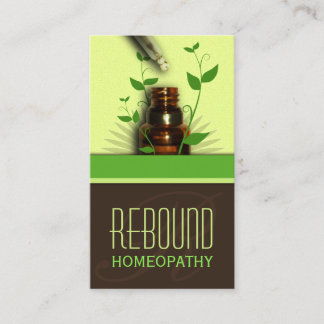 Tarjetas de visita Homeopatía Holística para Terap