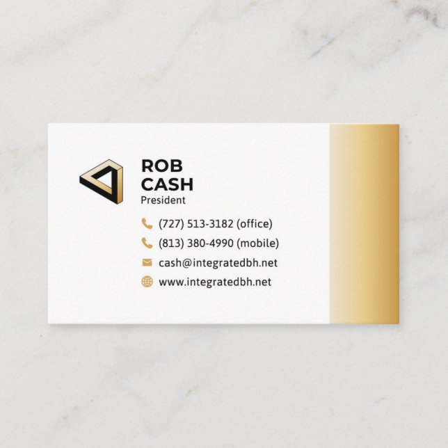 Tarjetas de visita IBH: Rob (Anverso)