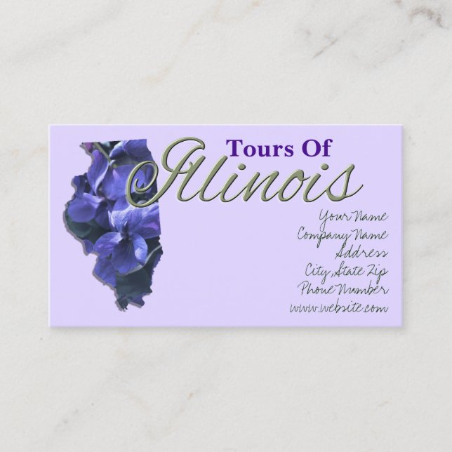 Tarjetas de visita - ILLINOIS (Anverso)