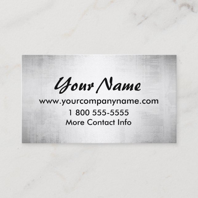 Tarjetas de visita indestructibles de la mirada (Anverso)