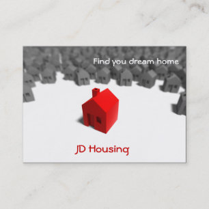Tarjetas de visita inmobiliaria