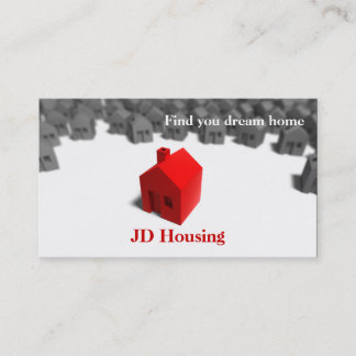 Tarjetas de visita inmobiliaria