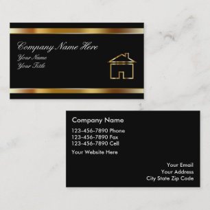 Tarjetas de visita inmobiliaria
