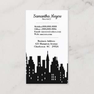 Tarjetas de visita inmobiliaria