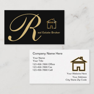 Tarjetas de visita inmobiliaria
