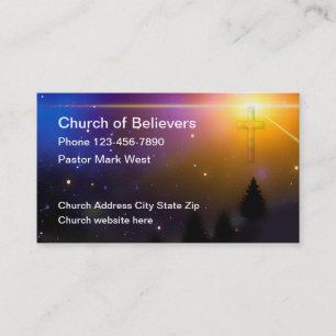 Tarjetas de visita Inspiradoras de la Iglesia