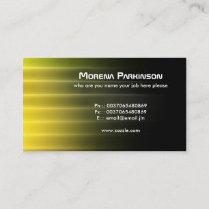 tarjetas de visita intrépidas y modernas elegantes