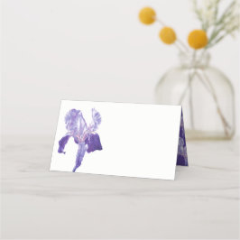 Tarjetas de visita iris acuarela de bandera púrpur