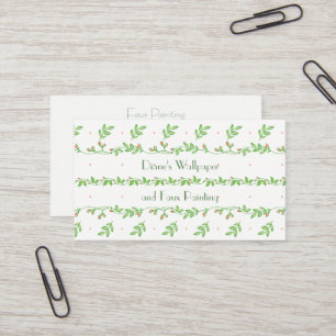 Tarjetas de visita Ivy Vines and Buds