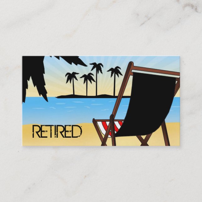 Tarjetas de visita jubiladas (Anverso)