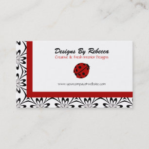 Tarjetas de visita Lady Bug