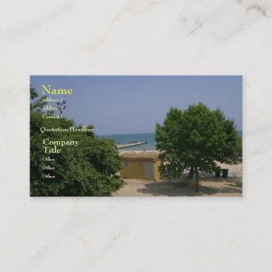 Tarjetas de visita Lake Michigan Shores