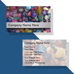 Tarjetas de visita lapidaria