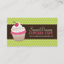 Tarjetas de visita lindas y caprichosas de la