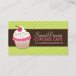 Tarjetas de visita lindas y caprichosas de la