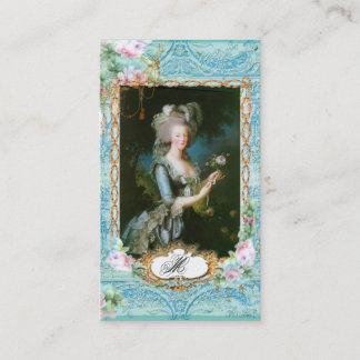 Tarjetas de visita Marie Antoinette