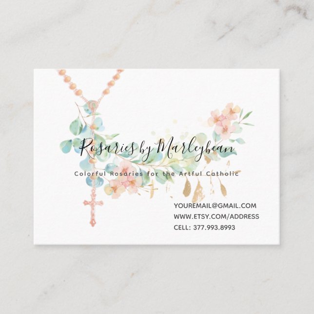 Tarjetas de visita MarleyBean (Anverso)