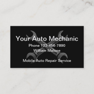 Tarjetas de visita mecánica automática para person