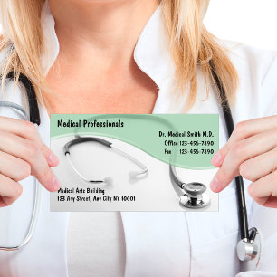 Tarjetas de visita médicas
