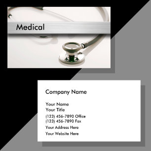 Tarjetas de Visita Médicas