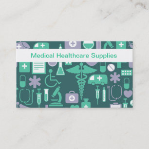 Tarjetas de visita médicas