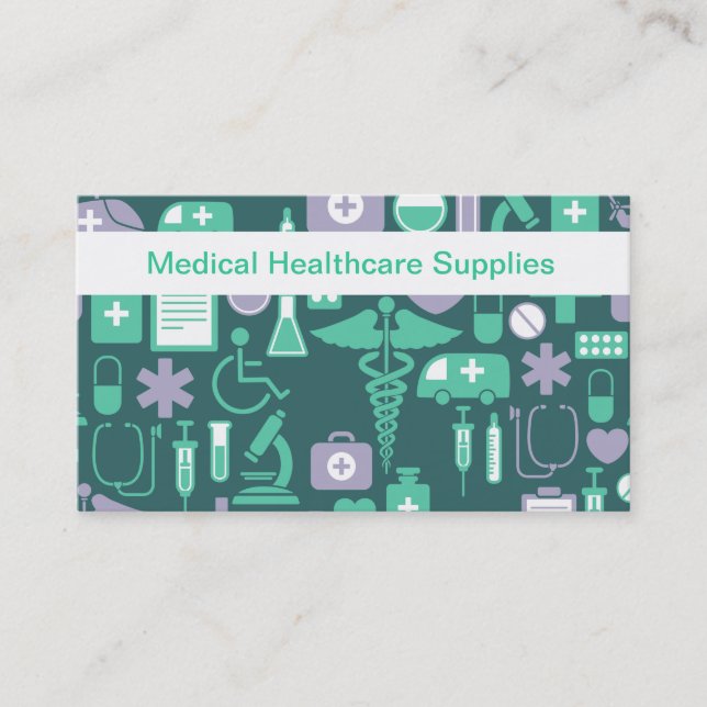 Tarjetas de visita médicas (Anverso)