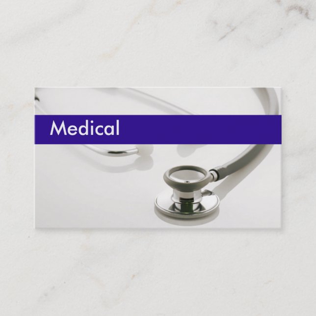 Tarjetas de visita médicas (Anverso)