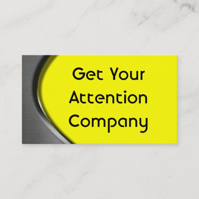 Tarjetas de visita metalizado de la curva (Anverso)