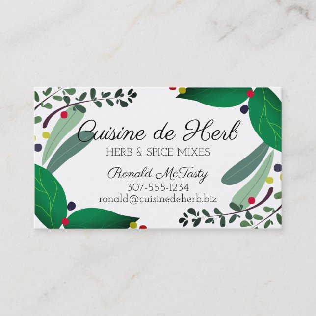 Tarjetas de visita mezcladas de abastecimiento del (Anverso)