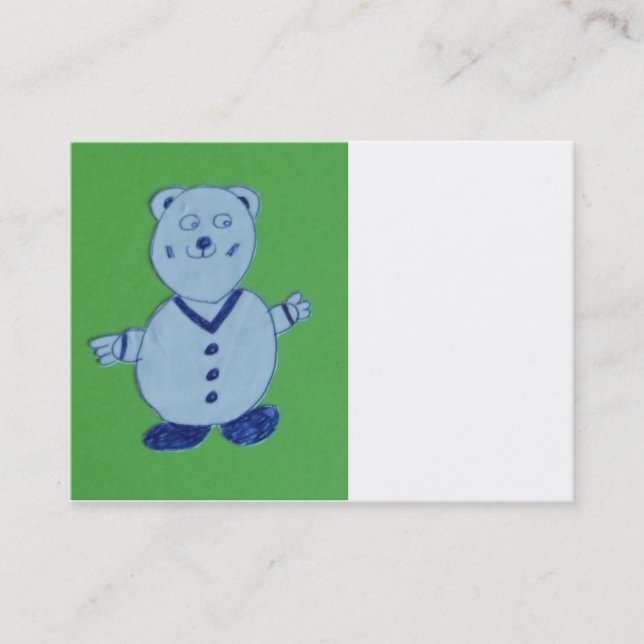 Tarjetas de visita Mike Chubby, 8,9 cm x 6,4 cm (Anverso)
