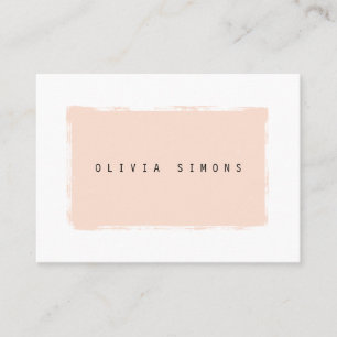 Tarjetas de visita minimalistas