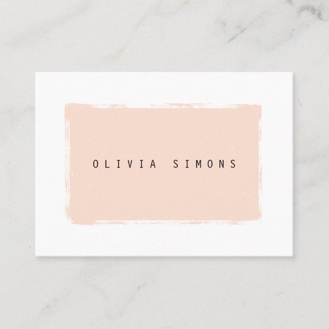 Tarjetas de visita minimalistas (Anverso)