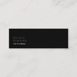 Tarjetas de visita minimalistas